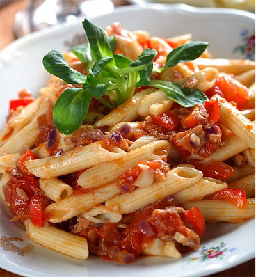 Penne sauce tomate-thon